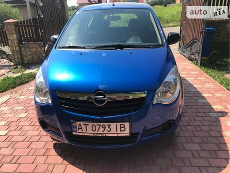 Opel Agila 2010 года