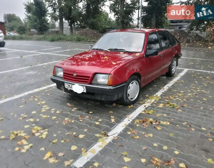 Opel Ascona 1986 года