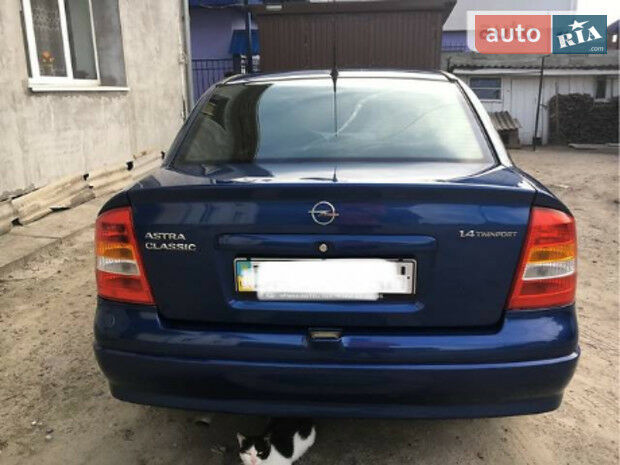 Opel Astra G 2007 года