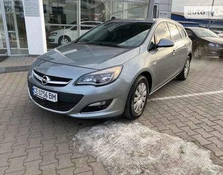 Opel Astra J 2013 года