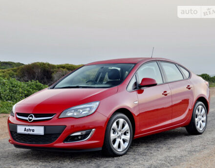 Opel Astra J 2016 года