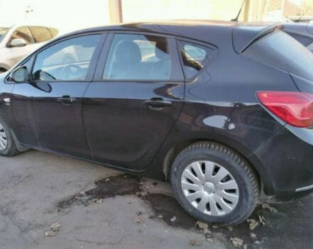 Opel Astra 2014 года