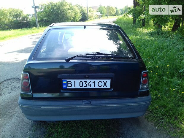 Opel Kadett 1986 года