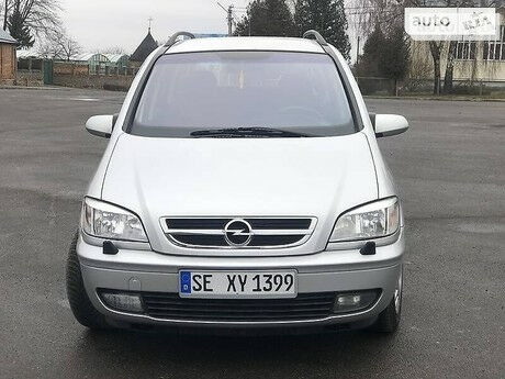 Opel Zafira 2004 года