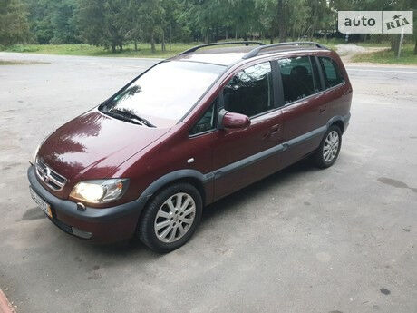 Opel Zafira 2003 года