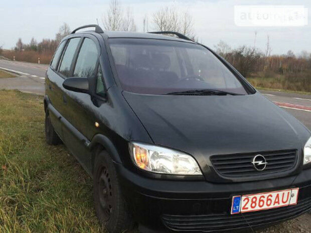 Opel Zafira 2001 року