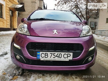 Peugeot 107 2012 року