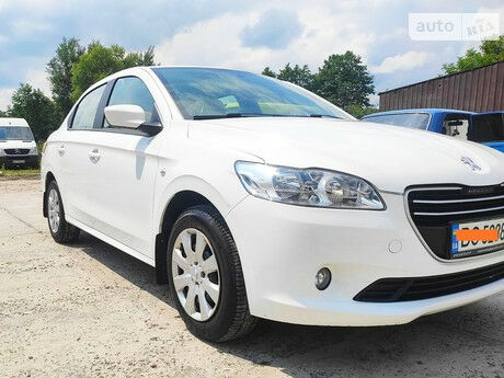 Пежо 301 2016 року Peugeot 301 2016 року