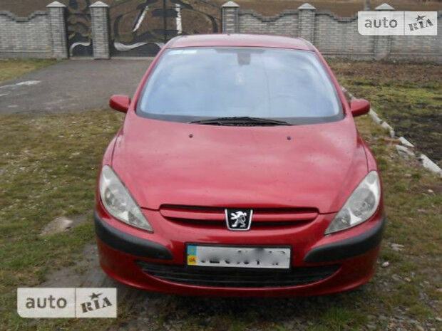 Peugeot 307 2002 року