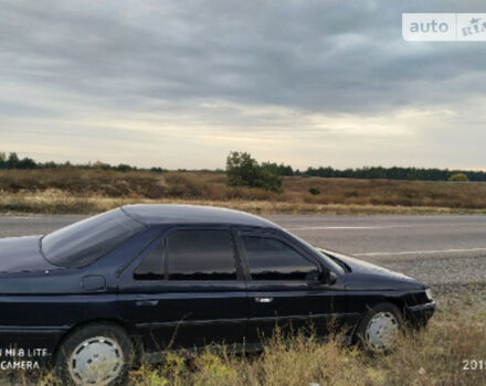 Фото на отзыв с оценкой 4.6 о Peugeot 605 1990 году выпуска от автора "Олег" с текстом: Хороший, комфортный во всех смыслах автомобиль. Отлично держит дорогу на любой скорости, независи...