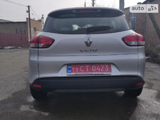 Renault Clio 2017 года