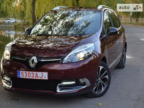 Renault Grand Scenic 2014 года