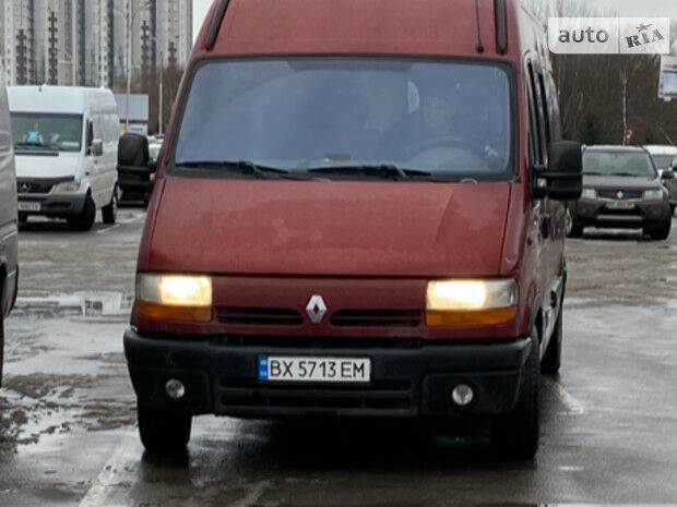 Renault Master пасс. 2001 года
