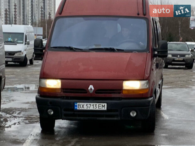 Renault Master пасс. 2001 года