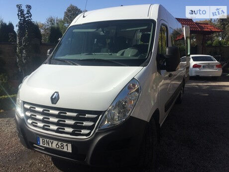 Рено Мастер пасс. 2016 року Renault Master пасс. 2016 року