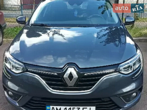 Рено Меган 2016 года Renault Megane 2016 года