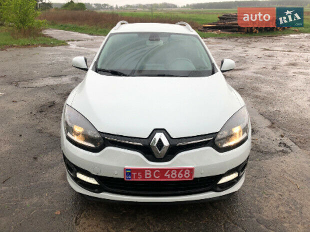 Рено Меган 2015 року Renault Megane 2015 року