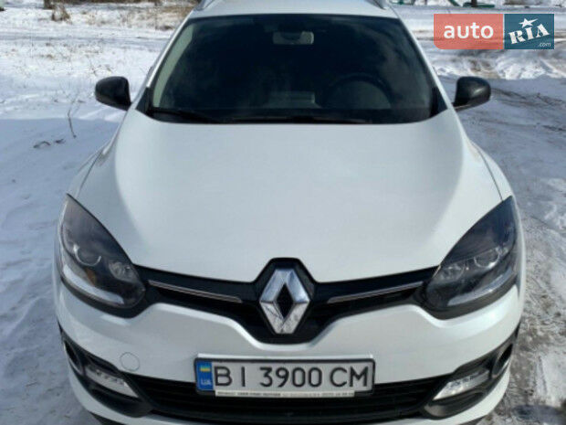 Рено Меган 2015 года Renault Megane 2015 года