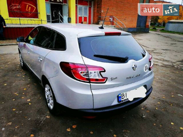 Renault Megane 2012 года