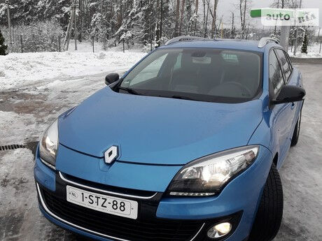 Рено Меган 2013 года Renault Megane 2013 года