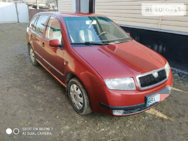 Skoda Fabia Combi 2001 року