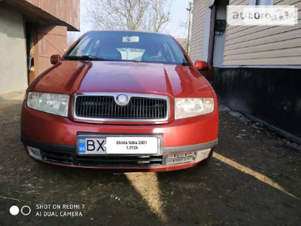 Skoda Fabia Combi 2001 року