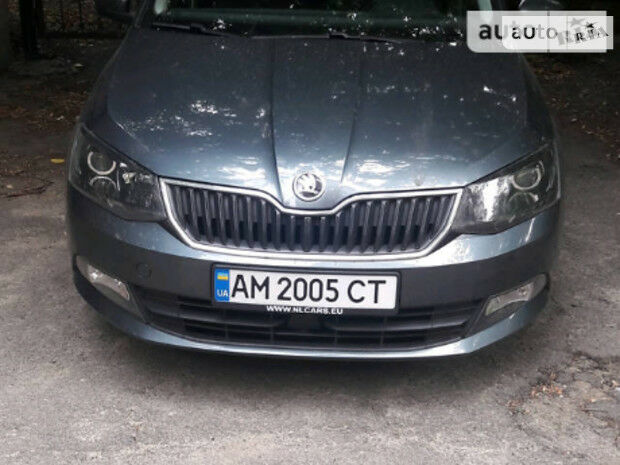 Skoda Fabia 2015 года