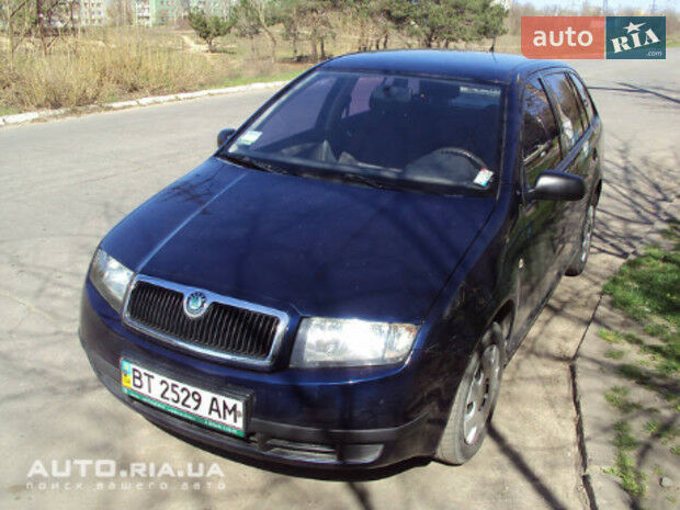 Skoda Fabia 2004 года