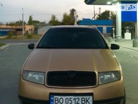 Шкода Фабия 2001 року Skoda Fabia 2001 року