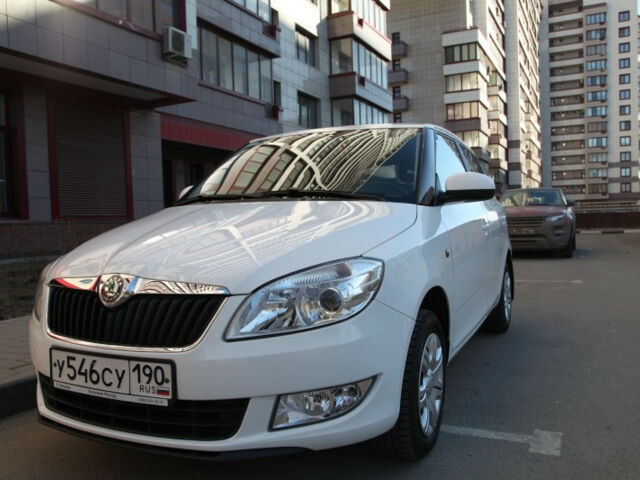 Skoda Fabia 2012 года