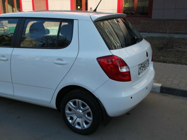 Skoda Fabia 2012 года
