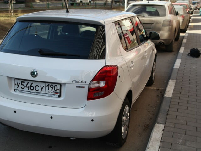 Skoda Fabia 2012 года