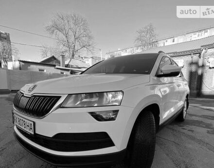 Фото на відгук з оцінкою 4.8   про авто Skoda Karoq 2018 року випуску від автора “Артем” з текстом: Style+ Выбирал между Tucson, Sportage и Karoq и не разочаровался в выборе последнего. Дизайн, шко...