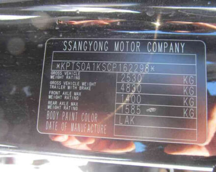 SsangYong Kyron 2012 года - Фото 8 авто