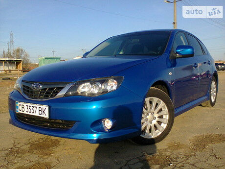 Subaru Impreza 2008 року