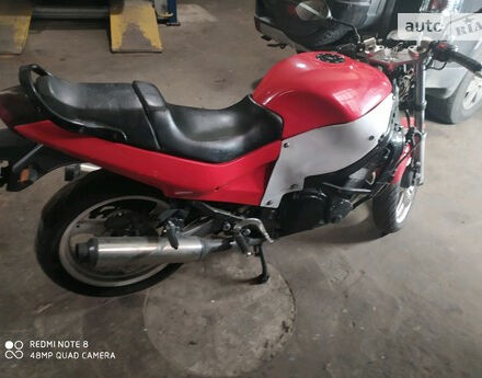 Фото на отзыв с оценкой 4 о Suzuki GSX 1995 году выпуска от автора "Валентин" с текстом: Покупал как первый серьезный мотоцикл после совкоциклов. За все время владения не было ни одного ...