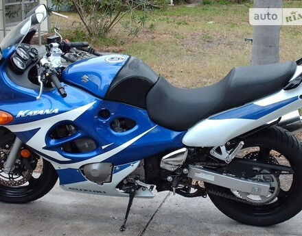 Фото на отзыв с оценкой 5 о Suzuki Katana 2014 году выпуска от автора "kirill134777272" с текстом: Наверное самый надёжный мотоцикл который я видел. Мотор в нём на 93 лошадки, я разгонялся до 200,...