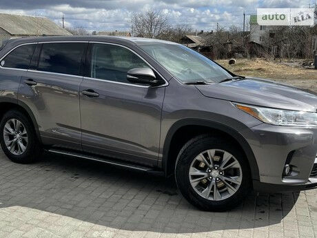 Тойота Хайлендер 2017 года Toyota Highlander 2017 года