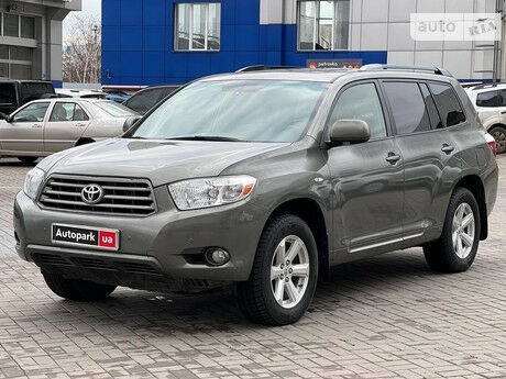 Тойота Хайлендер 2009 года Toyota Highlander 2009 года