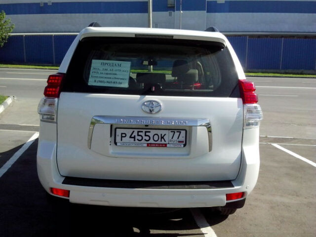 Toyota Land Cruiser Prado 2013 года