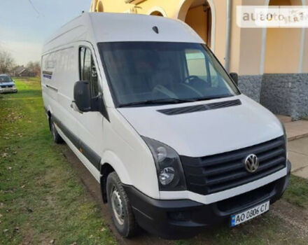 Фото на отзыв с оценкой 4.8 о Volkswagen Crafter груз. 2015 году выпуска от автора "Вася" с текстом: Шикарний бус малий росход, гарне управління, добре держиться дороги і основний плюс це кузов, не ...