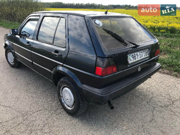 Фольксваген Гольф 2 1990 года Volkswagen Golf II 1990 года