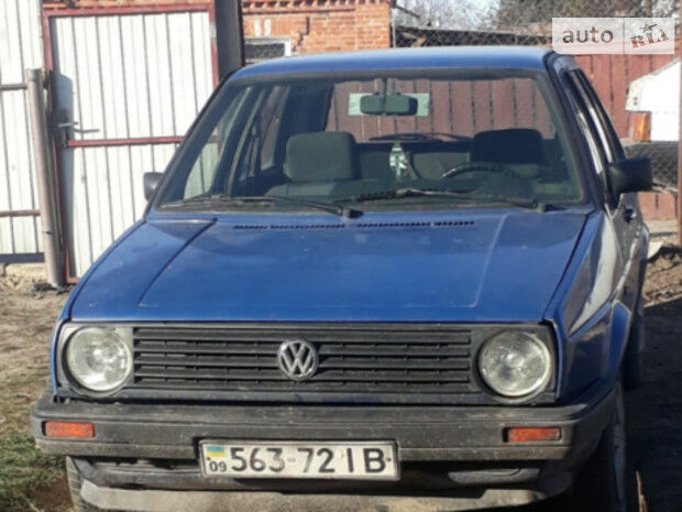 Volkswagen Golf II 1984 года