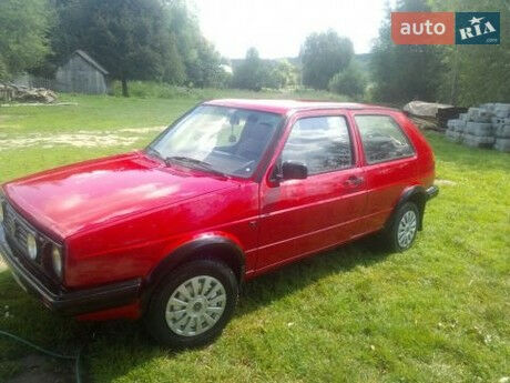 Volkswagen Golf II 1984 года