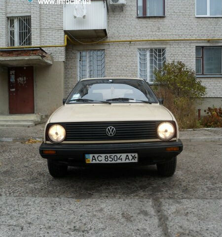 Volkswagen Golf 1986 года