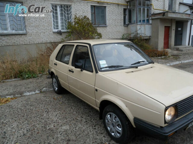 Volkswagen Golf 1986 года