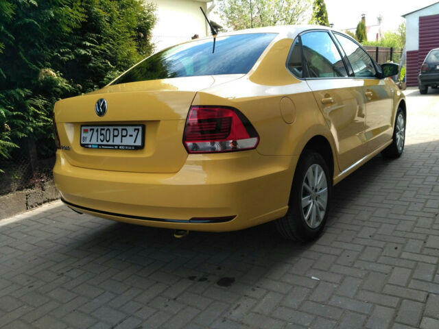 Volkswagen Polo 2016 года