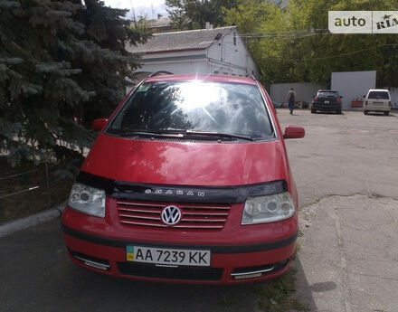 Volkswagen Sharan 2002 года