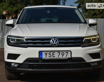 Volkswagen Tiguan 2017 года