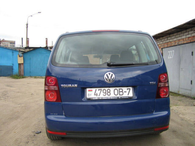 Volkswagen Touran 2007 года